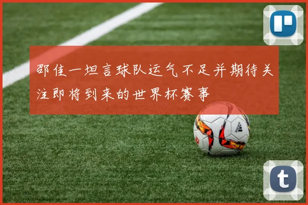邵佳一坦言球队运气不足并期待关注即将到来的世界杯赛事